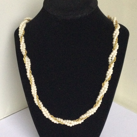 Vintage Twisted Multi Strand Necklace - Picture 2 of 4